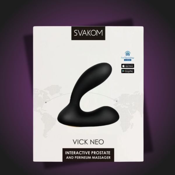 Інтерактивний масажер простати та вібратор точки G Svakom Vick Neo SO4860 фото