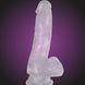 Прозорий фалоімітатор на присосці ADDICTION &mdash; Clear Dildo with Balls 7&Prime; SO5581 фото 1
