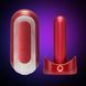 Набір мастурбатора із нагрівачем Tenga Flip Zero Red + Flip Warmer SO4720 фото 1