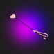 Шльопалка-сердечко Liebe Seele Dark Candy Pink Riding Crop, 55 см SX1664 фото 1