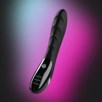 Вибратор с електростимуляцией Mystim Sizzling Simon eStim Black, миостимулятор SO3473 фото