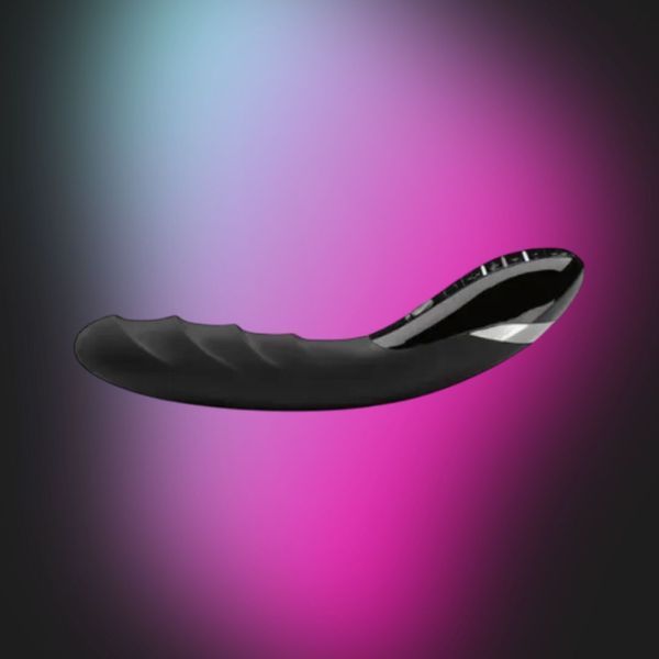 Вибратор с електростимуляцией Mystim Sizzling Simon eStim Black, миостимулятор SO3473 фото