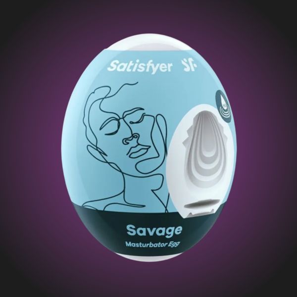 Самозмащувальний мастурбатор-яйце Satisfyer Masturbator Egg SO5525 фото