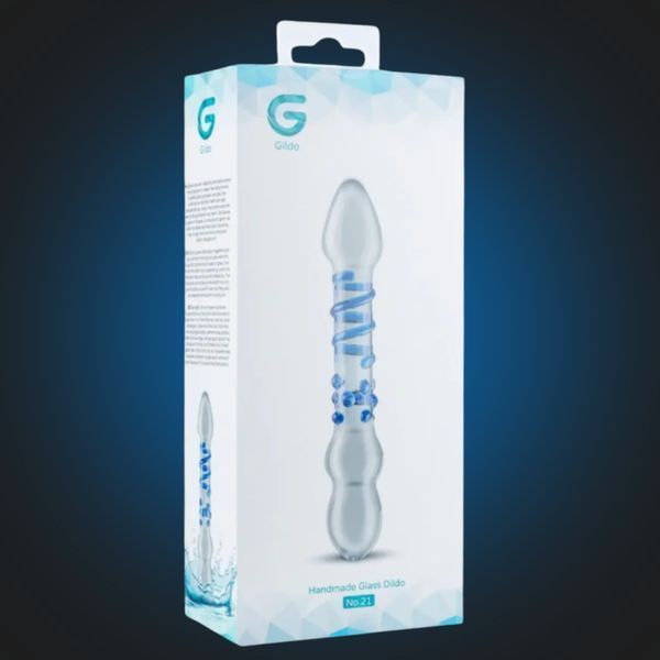 Скляний дилдо Gildo Glass Dildo No. 21 SO4589 фото