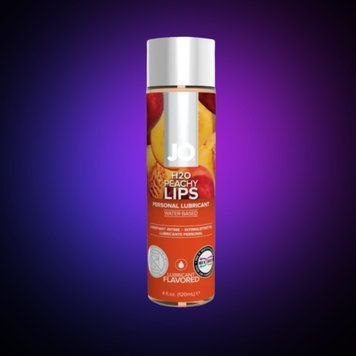 Змазка на водній основі System JO H2O - Peachy Lips, 120 мл  SO1777 фото