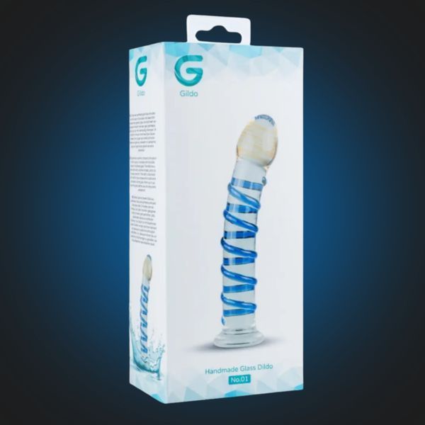 Скляний дилдо Gildo Glass Dildo No.1 SO4619 фото