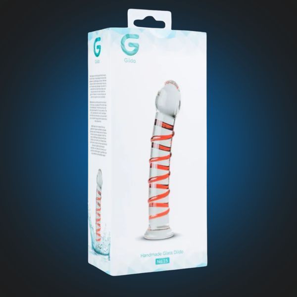 Скляний дилдо Gildo Glass Dildo No.15 SO4621 фото