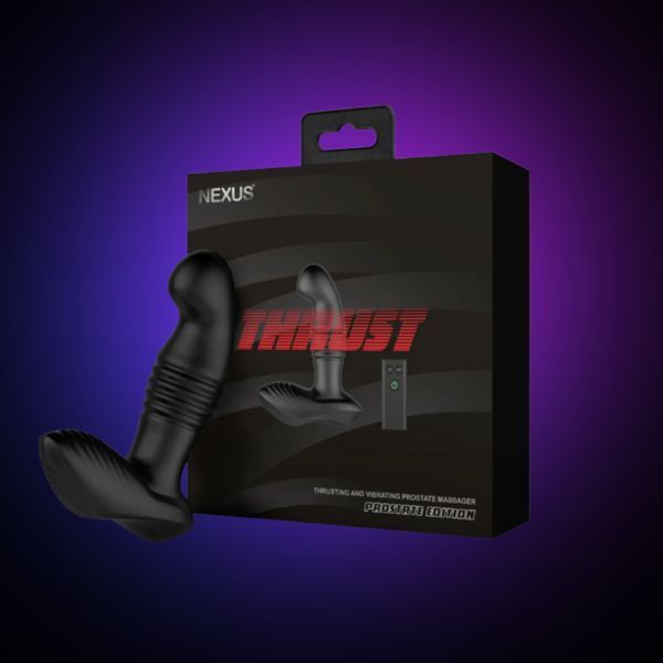 Масажер простати Nexus Thrust Prostate Edition, вібрація та пульсація SO9860 фото