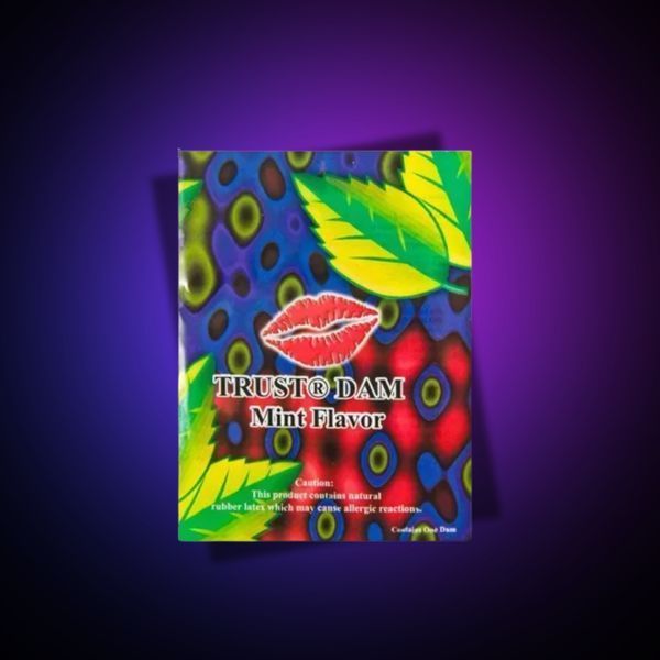 Латексна серветка Latex Dental Dams Mint 1 шт SX1262 фото