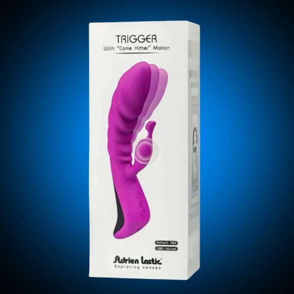 Вібратор Adrien Lastic Trigger з масажними рухами стовбура AD11031 фото