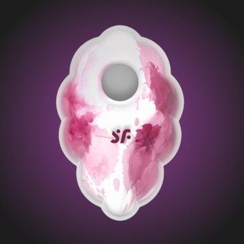 Вакуумний стимулятор з вібрацією Satisfyer Cloud Dancer SO8975 фото
