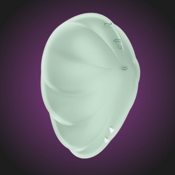 Вакуумний стимулятор з вібрацією Satisfyer Cloud Dancer SO8975 фото