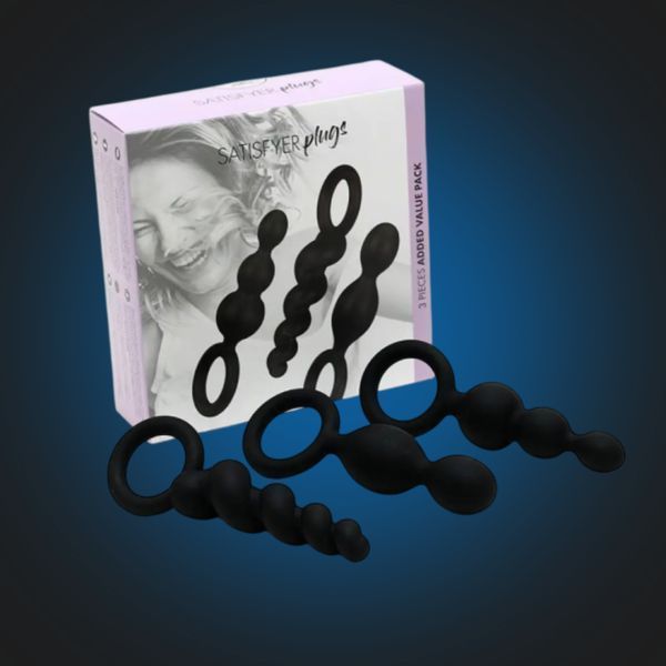 Набір анальних іграшок Satisfyer Plug (set of 3) SO2323 фото