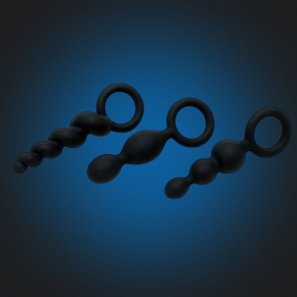 Набір анальних іграшок Satisfyer Plug (set of 3) SO2323 фото