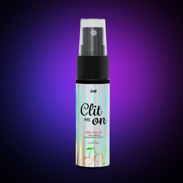 Збуджуючий спрей для клітора Intt Clit Me On Red Fruits Warming Effect 12 мл SO8393 фото