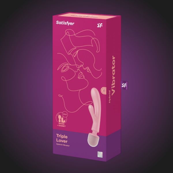 Вібратор Satisfyer Triple Lover SO8790 фото