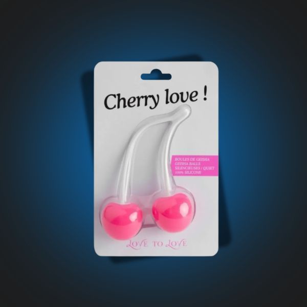 Вагінальні кульки Love To Love CHERRY LOVE, діаметр 3,5 см, маса 77 г SO1416 фото
