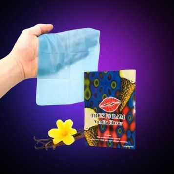 Латексна серветка Latex Dental Dams Vanilla 1 шт SX1261 фото