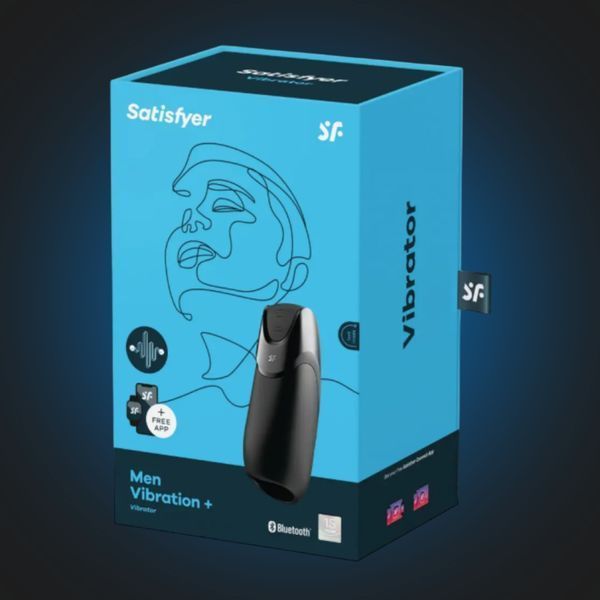 Смарт-мастурбатор з вібрацією Satisfyer Men Vibration+ SO8628 фото