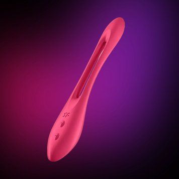Універсальний гнучкий вібратор для пар Satisfyer Elastic Joy Red SO6128 фото