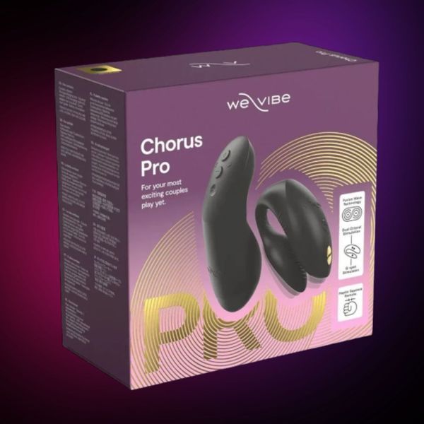 Смарт-вібратор для пар We-Vibe Chorus Pro Satin Black SX3860 фото