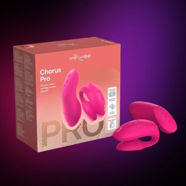 Смарт-вібратор для пар We-Vibe Chorus Pro Electric Pink SX3862 фото