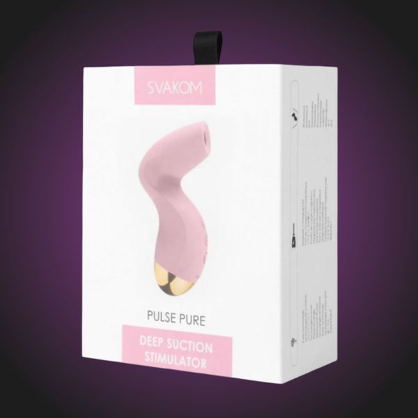 Вакуумний кліторальний стимулятор Svakom Pulse Pure SO6993 фото