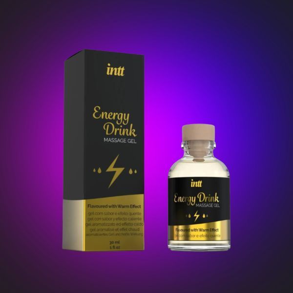 Масажний гель для інтимних зон Intt Energy Drink (30 мл) розігрівальний SO2926 фото