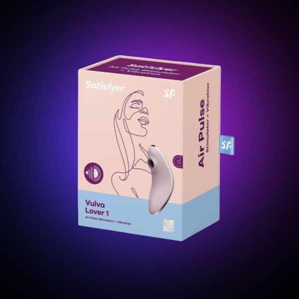 Вакуумний вібратор Satisfyer Vulva Lover 1 Violet  SO6714 фото