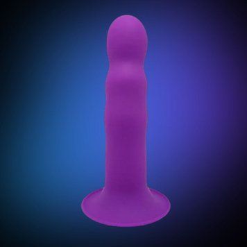 Дилдо з присоскою Adrien Lastic Hitsens 3 Purple, діам. 4,1см, довжина 18,2см AD24023 фото