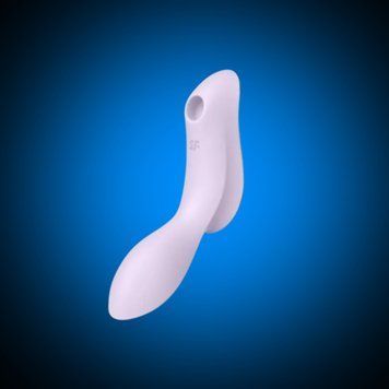 Вакуумний стимулятор з вібрацією Satisfyer Curvy Trinity 2 Violet SO6084 фото