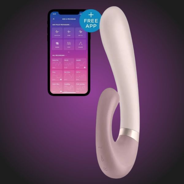 Смарт вібратор-кролик із підігрівом Satisfyer Heat Wave SO6096 фото
