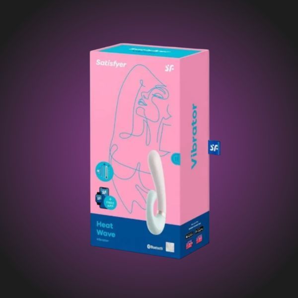 Смарт вібратор-кролик із підігрівом Satisfyer Heat Wave SO6096 фото