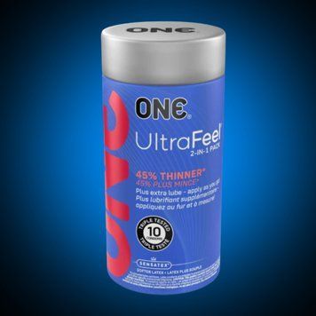 Презервативи ONE Ultra Feel, ультратонкі, з додатковою змазкою, 10 шт  SX0786 фото