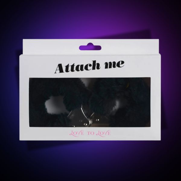 Наручники з хутряним оздобленням Love To Love ATTACH ME SO1402 фото
