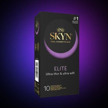 Безлатексні преміум-презервативи SKYN Elite 10 шт, ультратонкі  SX2383 фото