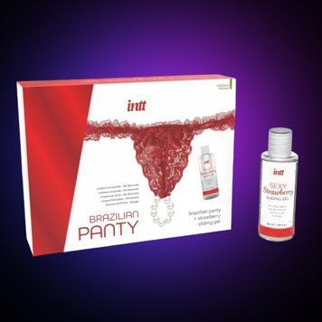 Набір Intt BRAZILIAN PANTY RED  SO7128 фото