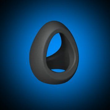 Ерекційне кільце подвійне Love To Love FLUX RING - BLACK ONYX SO5087 фото
